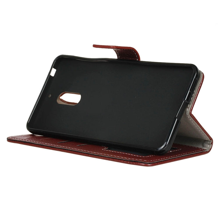 For Nokia 6 Litchi Texture Horizontal Flip Leather Case with Holder & Card Slots & Wallet & Photo Frame