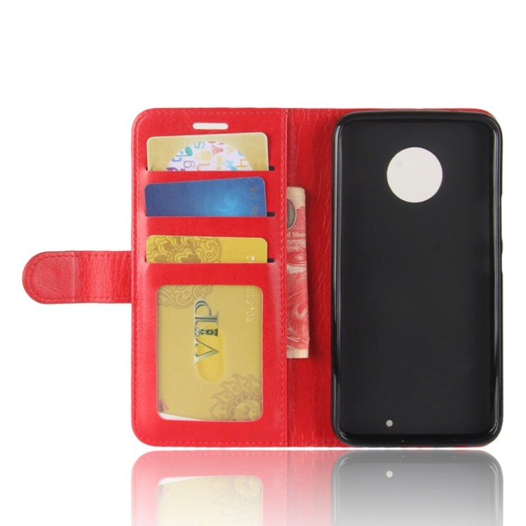 For Motorola Moto X4 Crazy Horse Texture Horizontal Flip Leather Case with Holder & Card Slots & Wallet & Photo Frame