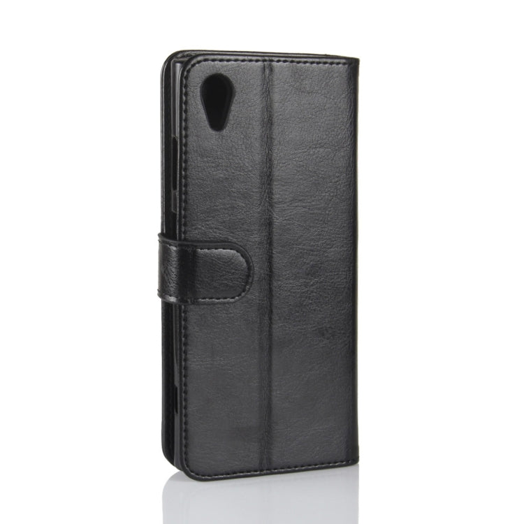 For Sony Xperia XA1 Plus Crazy Horse Texture Horizontal Flip Leather Case with Holder & Card Slots & Wallet & Photo Frame