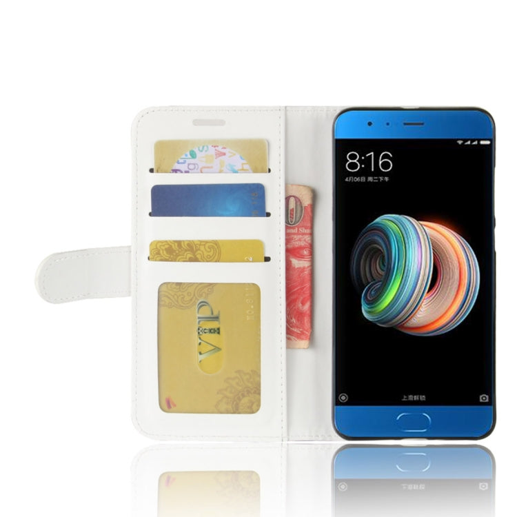 For Xiaomi Mi Note 3 Crazy Horse Texture Horizontal Flip Leather Case with Holder & Card Slots & Wallet & Photo Frame