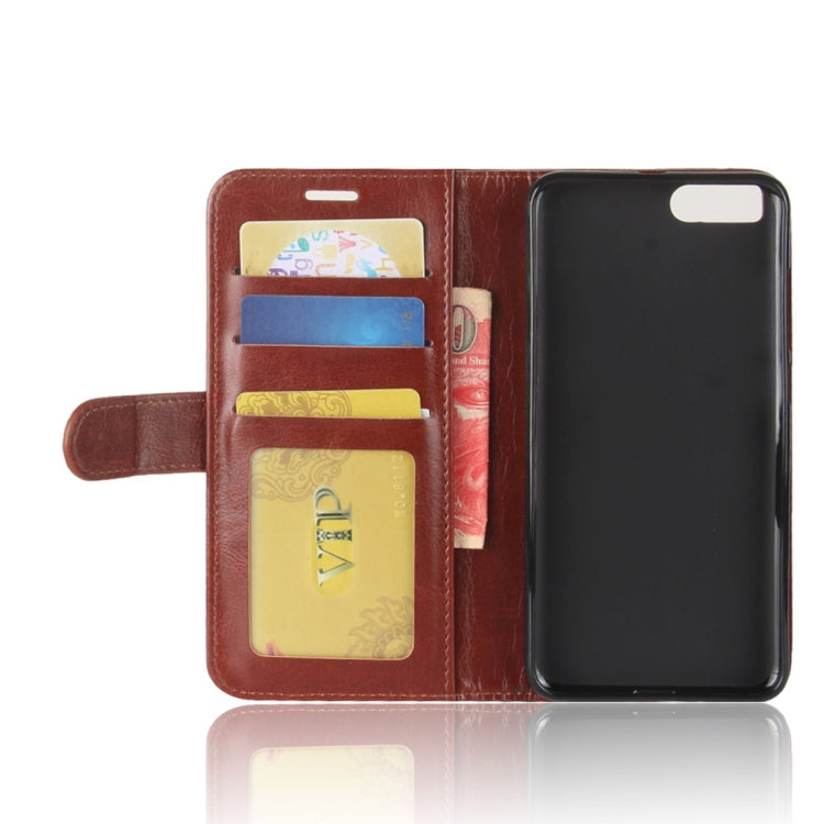 For Xiaomi Mi Note 3 Crazy Horse Texture Horizontal Flip Leather Case with Holder & Card Slots & Wallet & Photo Frame