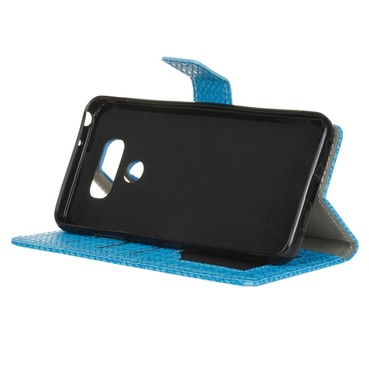 For LG G6 Knit Texture Horizontal Flip Leather Case with Holder & Card Slots & Wallet & Photo Frame