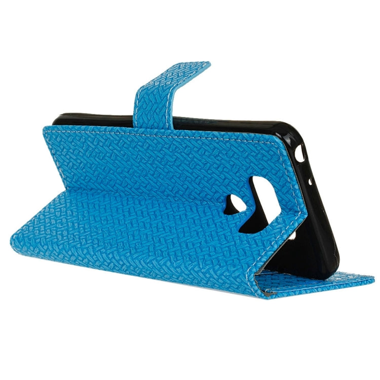 For LG G6 Knit Texture Horizontal Flip Leather Case with Holder & Card Slots & Wallet & Photo Frame