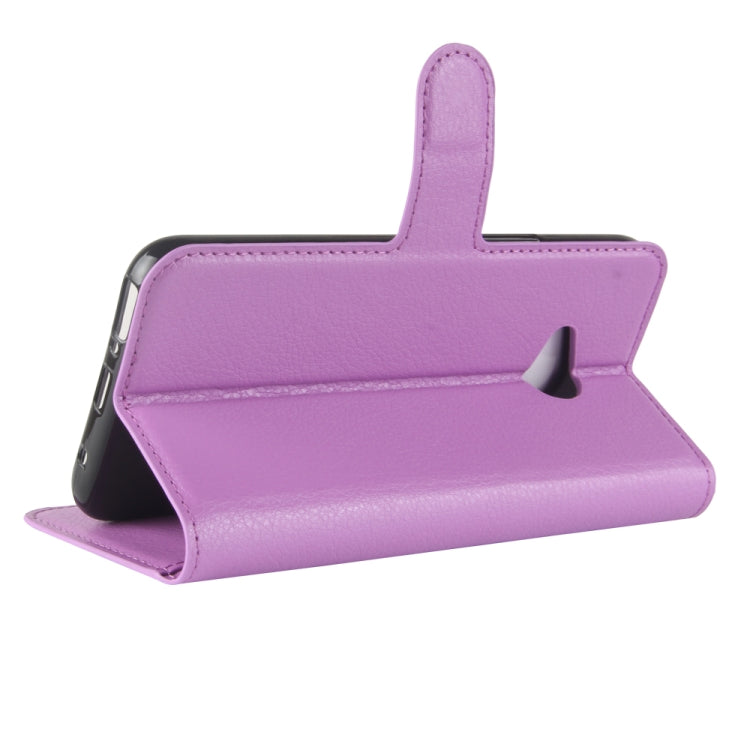 For HTC U11 Life Litchi Texture Horizontal Flip Leather Case with Holder & Card Slots & Wallet