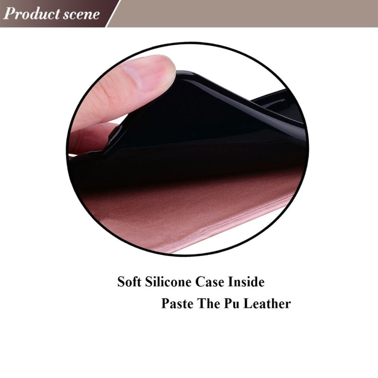 For LG G6 Roses Pressed Flowers Pattern Vertical Flip Leather Case with Card Slot & Lanyard