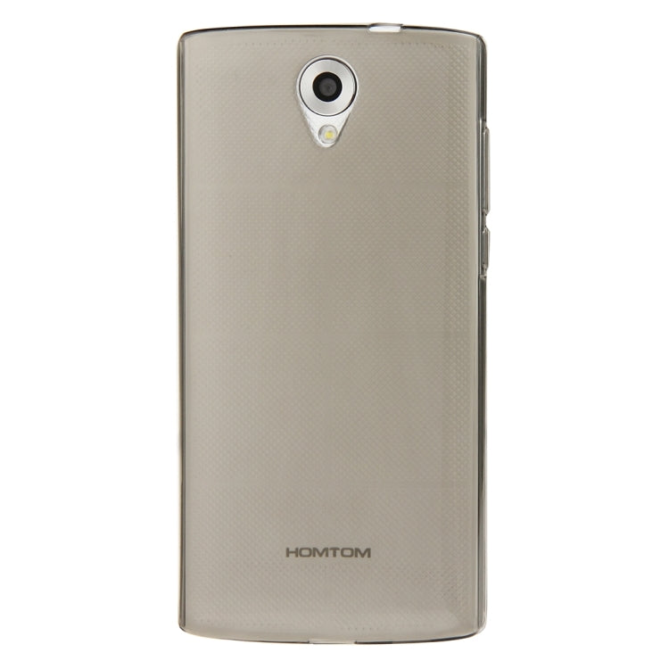 2 in 1 TPU Protective Case + Tempered Glass Screen Film for HOMTOM HT7 & HT7 Pro(Transparent)