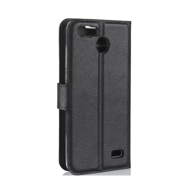 For Blackview A7 Pro Litchi Texture PU + TPU Horizontal Flip Leather Case With Holder & Card Slots & Wallet