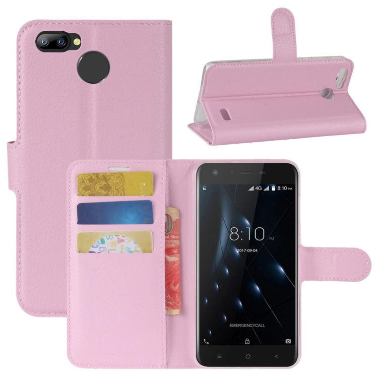 For Blackview A7 Pro Litchi Texture PU + TPU Horizontal Flip Leather Case With Holder & Card Slots & Wallet