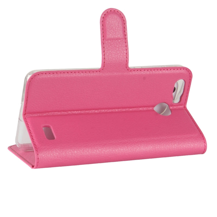 For Blackview A7 Pro Litchi Texture PU + TPU Horizontal Flip Leather Case With Holder & Card Slots & Wallet