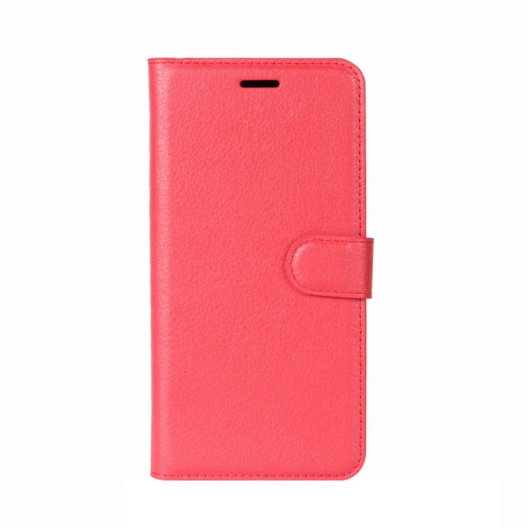 For Blackview A7 Pro Litchi Texture PU + TPU Horizontal Flip Leather Case With Holder & Card Slots & Wallet