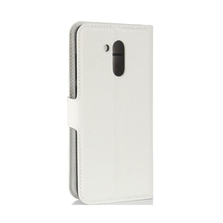 For Huawei Honor V9 Play Litchi Texture PU + TPU Horizontal Flip Leather Case With Holder & Card Slots & Wallet