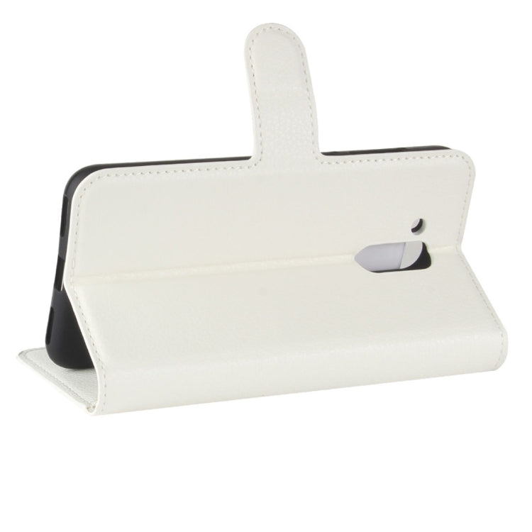 For Huawei Honor V9 Play Litchi Texture PU + TPU Horizontal Flip Leather Case With Holder & Card Slots & Wallet