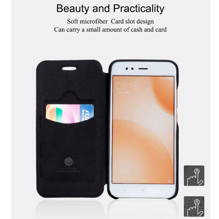 Lenuo Xiaomi Mi 5X / A1 PU+PC Litchi Texture Horizontal Flip Leather Case with Card Slots