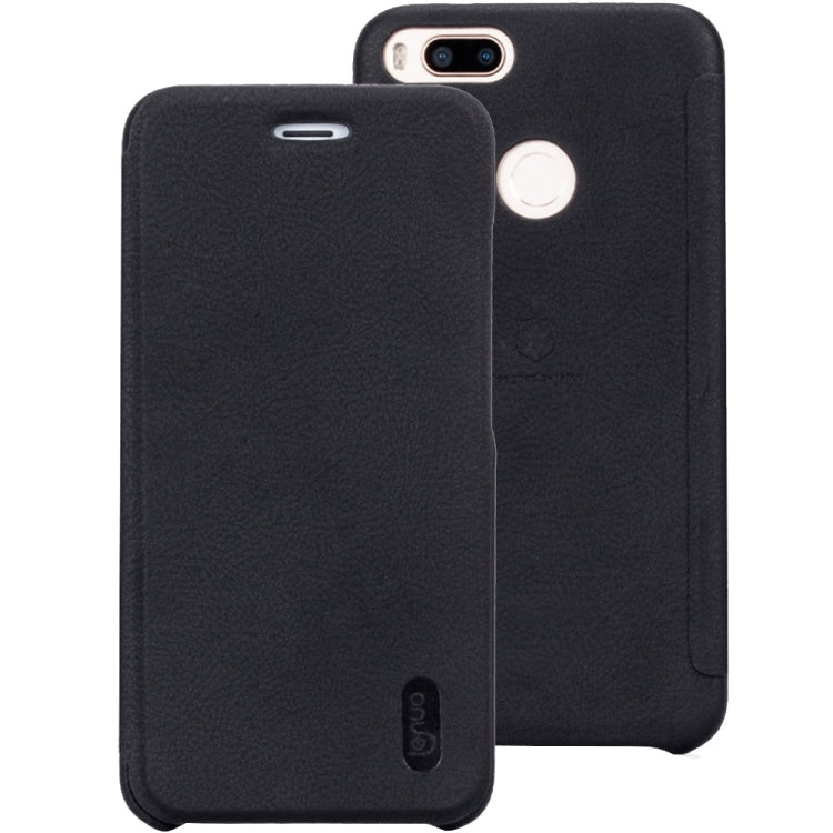 Lenuo Xiaomi Mi 5X / A1 PU+PC Litchi Texture Horizontal Flip Leather Case with Card Slots