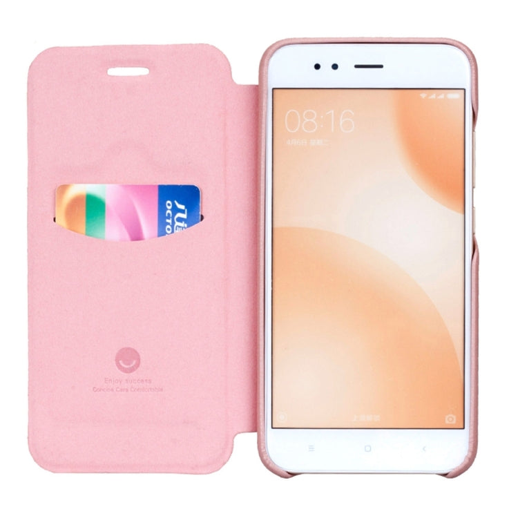 Lenuo Xiaomi Mi 5X / A1 PU+PC Litchi Texture Horizontal Flip Leather Case with Card Slots