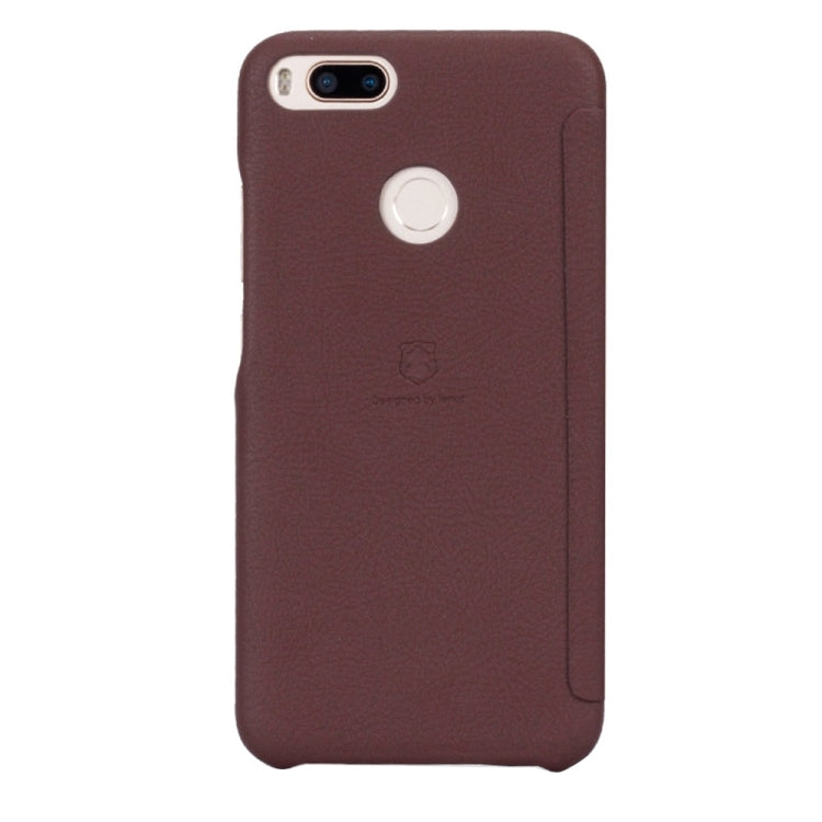 Lenuo Xiaomi Mi 5X / A1 PU+PC Litchi Texture Horizontal Flip Leather Case with Card Slots