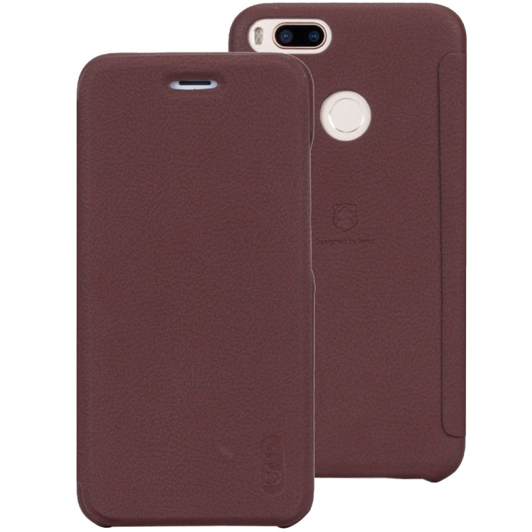 Lenuo Xiaomi Mi 5X / A1 PU+PC Litchi Texture Horizontal Flip Leather Case with Card Slots