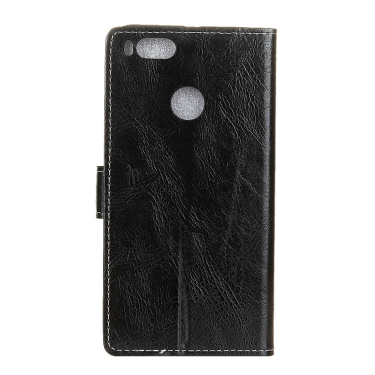 For Xiaomi Mi 5X Retro Crazy Horse Texture Horizontal Flip Leather Case with Holder & Card Slots & Wallet & Photo Frame