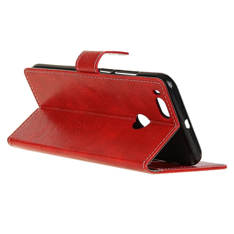 For Xiaomi Mi 5X Retro Crazy Horse Texture Horizontal Flip Leather Case with Holder & Card Slots & Wallet & Photo Frame