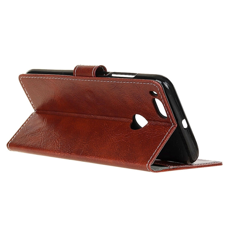 For Xiaomi Mi 5X Retro Crazy Horse Texture Horizontal Flip Leather Case with Holder & Card Slots & Wallet & Photo Frame