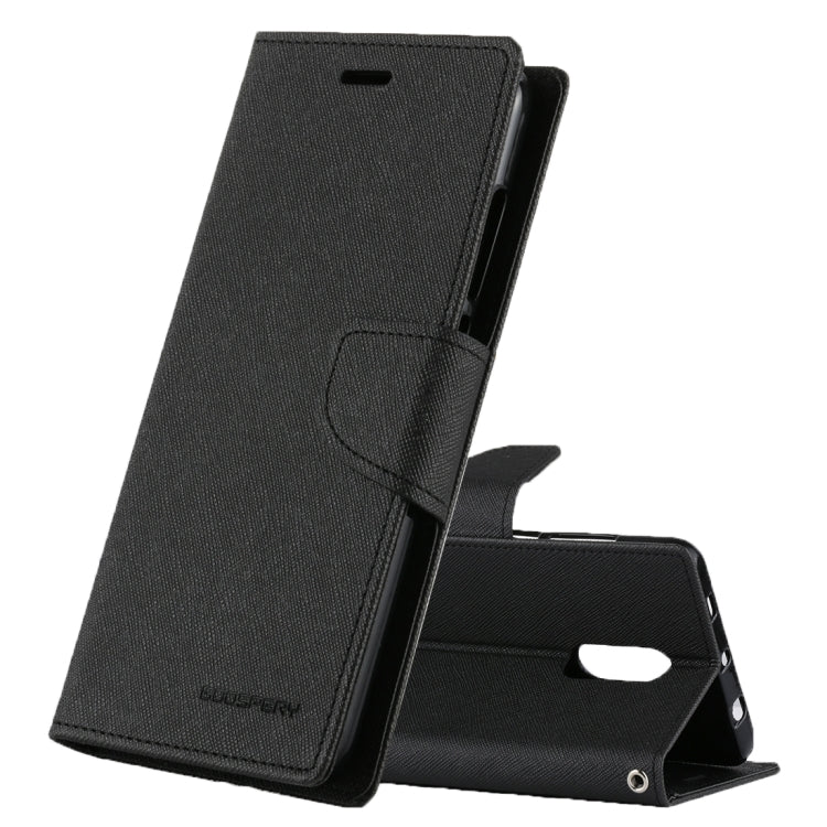 GOOSPERY FANCY DIARY Series for Xiaomi Redmi Note 4 / 4X Cross Texture Horizontal Flip Leather Case with Holder & Card Slots & Wallet