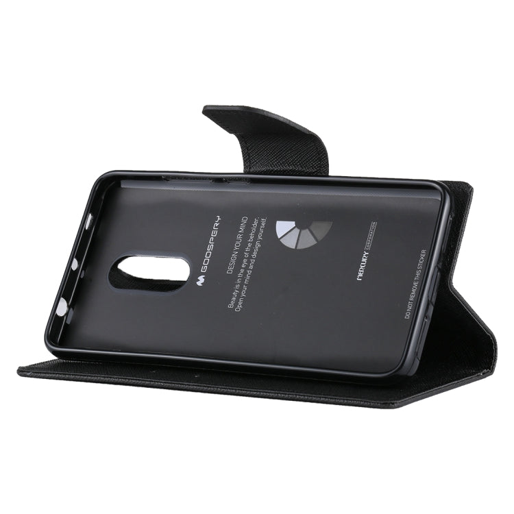 GOOSPERY FANCY DIARY Series for Xiaomi Redmi Note 4 / 4X Cross Texture Horizontal Flip Leather Case with Holder & Card Slots & Wallet