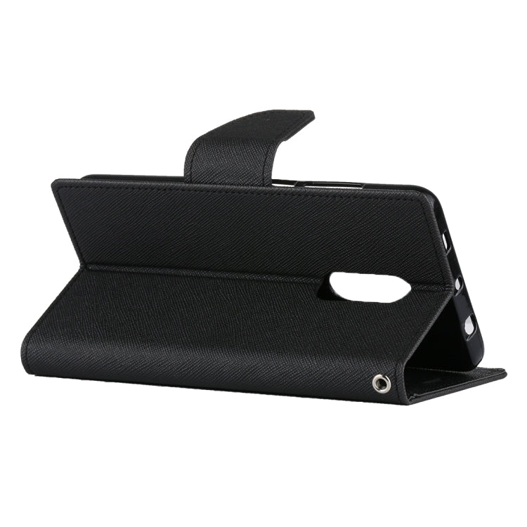 GOOSPERY FANCY DIARY Series for Xiaomi Redmi Note 4 / 4X Cross Texture Horizontal Flip Leather Case with Holder & Card Slots & Wallet