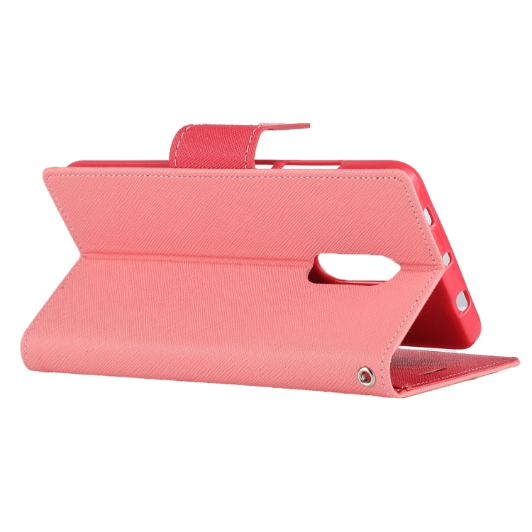 GOOSPERY FANCY DIARY Series for Xiaomi Redmi Note 4 / 4X Cross Texture Horizontal Flip Leather Case with Holder & Card Slots & Wallet