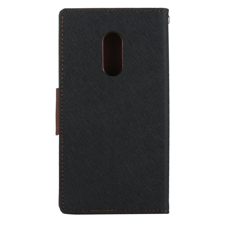 GOOSPERY FANCY DIARY Series for Xiaomi Redmi Note 4 / 4X Cross Texture Horizontal Flip Leather Case with Holder & Card Slots & Wallet