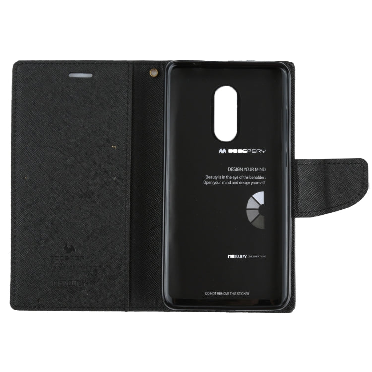 GOOSPERY FANCY DIARY Series for Xiaomi Redmi Note 4 / 4X Cross Texture Horizontal Flip Leather Case with Holder & Card Slots & Wallet