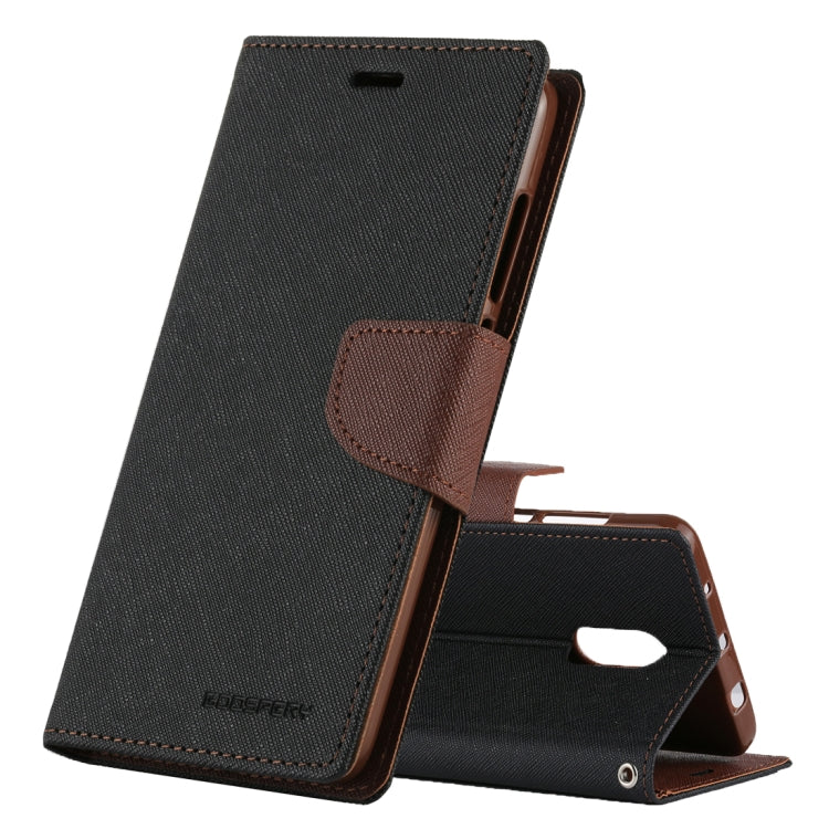 GOOSPERY FANCY DIARY Series for Xiaomi Redmi Note 4 / 4X Cross Texture Horizontal Flip Leather Case with Holder & Card Slots & Wallet