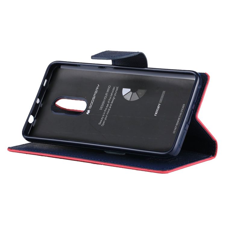 GOOSPERY FANCY DIARY Series for Xiaomi Redmi Note 4 / 4X Cross Texture Horizontal Flip Leather Case with Holder & Card Slots & Wallet