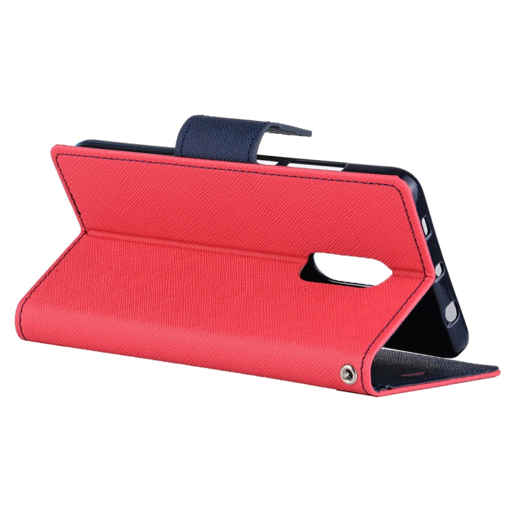 GOOSPERY FANCY DIARY Series for Xiaomi Redmi Note 4 / 4X Cross Texture Horizontal Flip Leather Case with Holder & Card Slots & Wallet