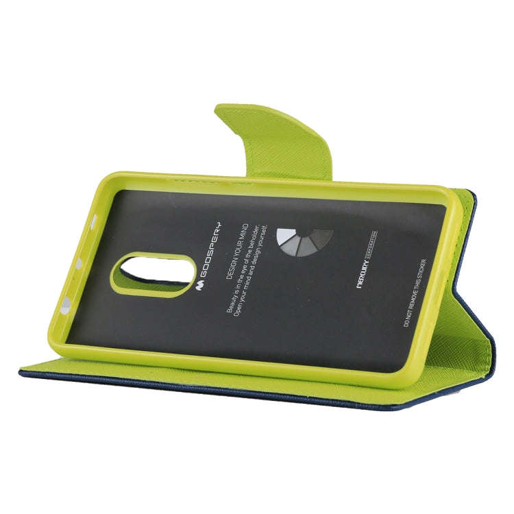 GOOSPERY FANCY DIARY Series for Xiaomi Redmi Note 4 / 4X Cross Texture Horizontal Flip Leather Case with Holder & Card Slots & Wallet