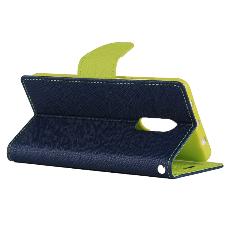 GOOSPERY FANCY DIARY Series for Xiaomi Redmi Note 4 / 4X Cross Texture Horizontal Flip Leather Case with Holder & Card Slots & Wallet