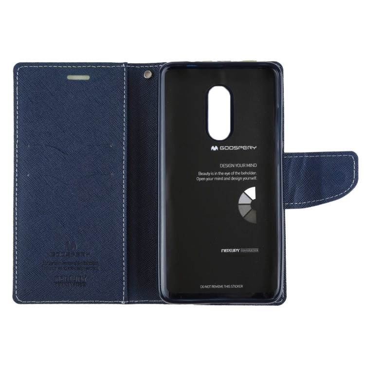 GOOSPERY FANCY DIARY Series for Xiaomi Redmi Note 4 / 4X Cross Texture Horizontal Flip Leather Case with Holder & Card Slots & Wallet