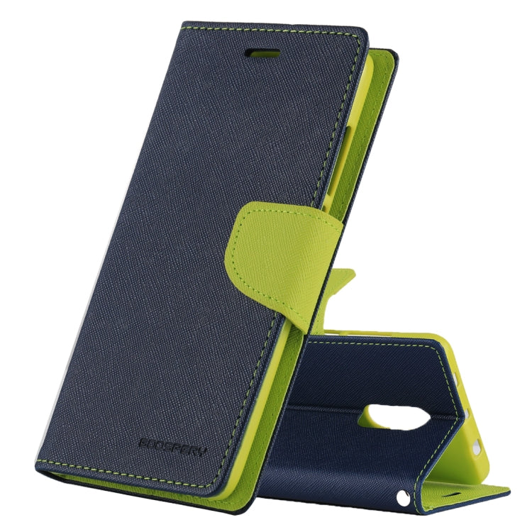 GOOSPERY FANCY DIARY Series for Xiaomi Redmi Note 4 / 4X Cross Texture Horizontal Flip Leather Case with Holder & Card Slots & Wallet