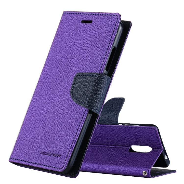 GOOSPERY FANCY DIARY Series for Xiaomi Redmi Note 4 / 4X Cross Texture Horizontal Flip Leather Case with Holder & Card Slots & Wallet