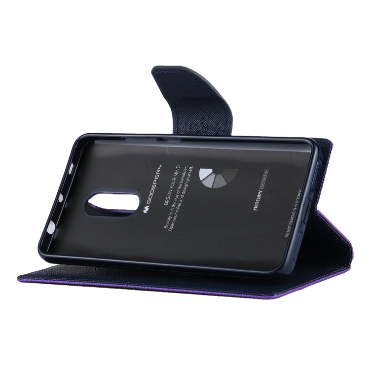 GOOSPERY FANCY DIARY Series for Xiaomi Redmi Note 4 / 4X Cross Texture Horizontal Flip Leather Case with Holder & Card Slots & Wallet