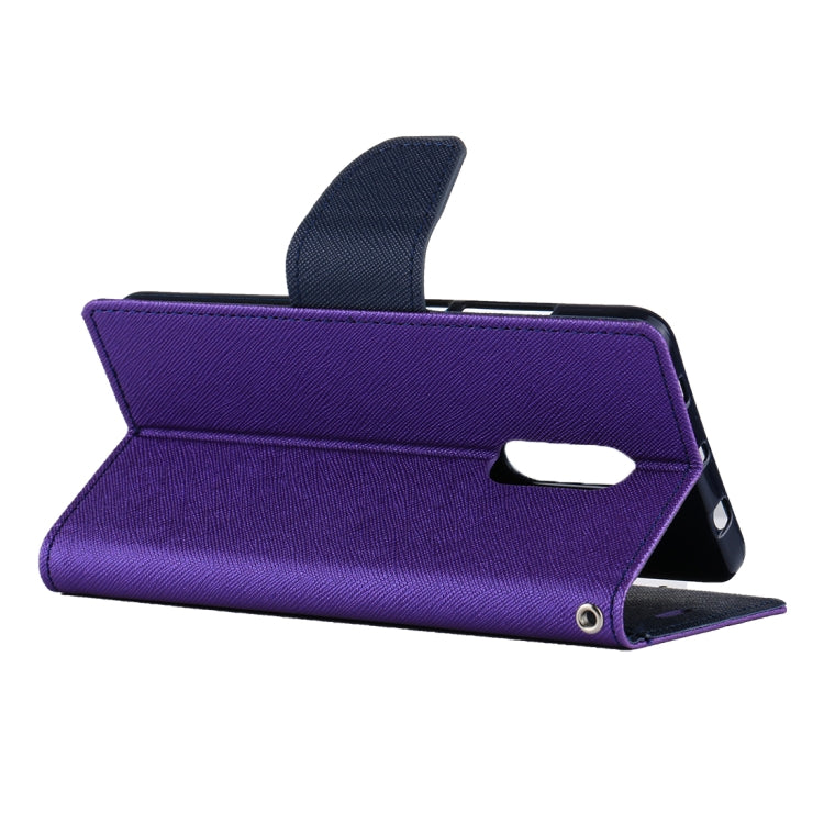 GOOSPERY FANCY DIARY Series for Xiaomi Redmi Note 4 / 4X Cross Texture Horizontal Flip Leather Case with Holder & Card Slots & Wallet