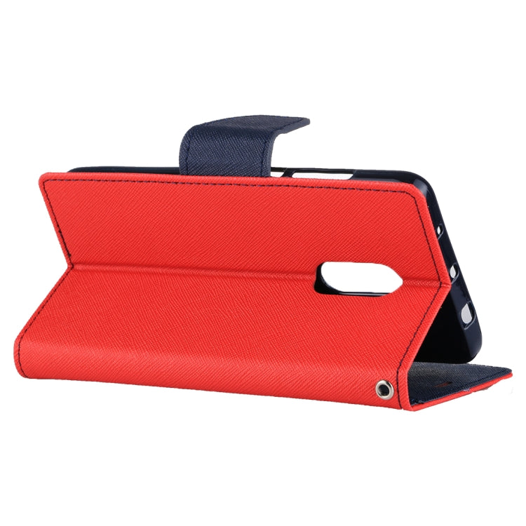 GOOSPERY FANCY DIARY Series for Xiaomi Redmi Note 4 / 4X Cross Texture Horizontal Flip Leather Case with Holder & Card Slots & Wallet