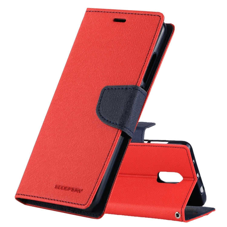 GOOSPERY FANCY DIARY Series for Xiaomi Redmi Note 4 / 4X Cross Texture Horizontal Flip Leather Case with Holder & Card Slots & Wallet