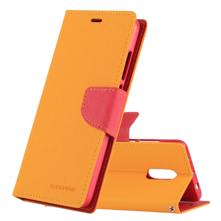 GOOSPERY FANCY DIARY Series for Xiaomi Redmi Note 4 / 4X Cross Texture Horizontal Flip Leather Case with Holder & Card Slots & Wallet