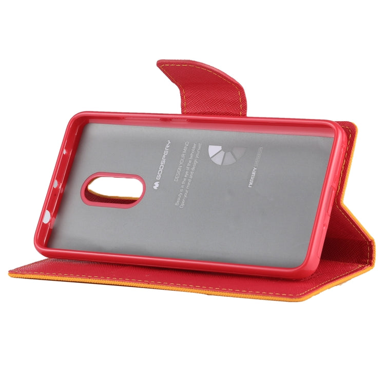 GOOSPERY FANCY DIARY Series for Xiaomi Redmi Note 4 / 4X Cross Texture Horizontal Flip Leather Case with Holder & Card Slots & Wallet