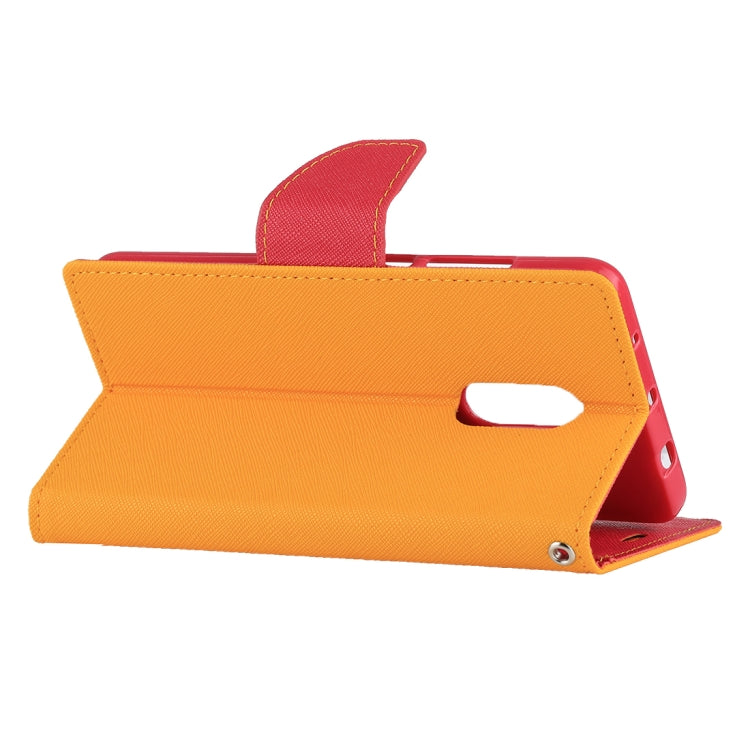 GOOSPERY FANCY DIARY Series for Xiaomi Redmi Note 4 / 4X Cross Texture Horizontal Flip Leather Case with Holder & Card Slots & Wallet