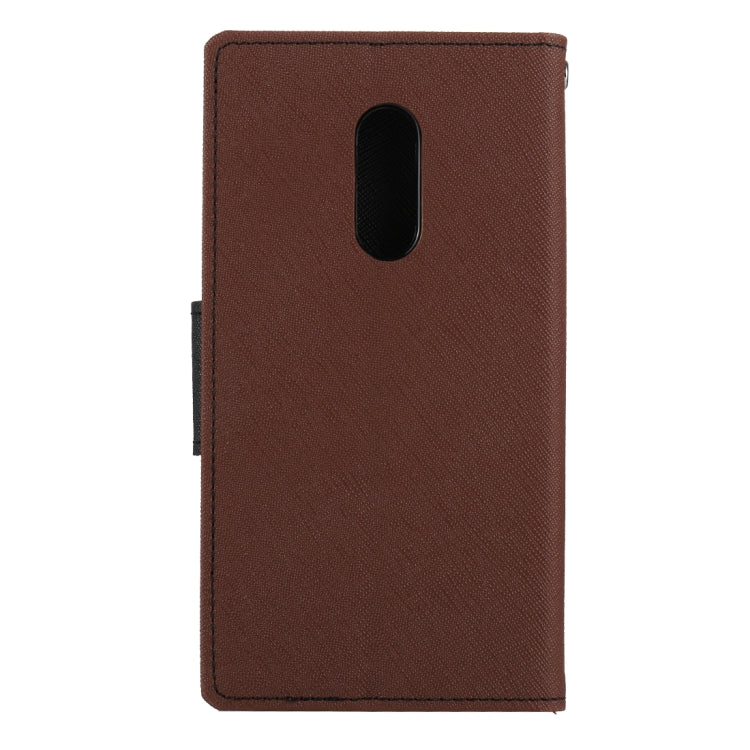 GOOSPERY FANCY DIARY Series for Xiaomi Redmi Note 4 / 4X Cross Texture Horizontal Flip Leather Case with Holder & Card Slots & Wallet