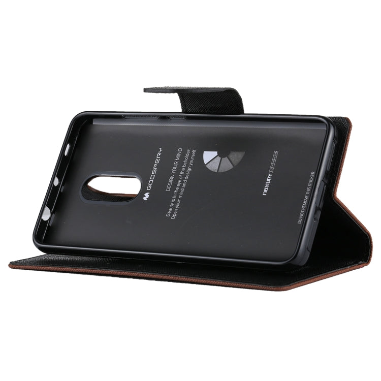 GOOSPERY FANCY DIARY Series for Xiaomi Redmi Note 4 / 4X Cross Texture Horizontal Flip Leather Case with Holder & Card Slots & Wallet