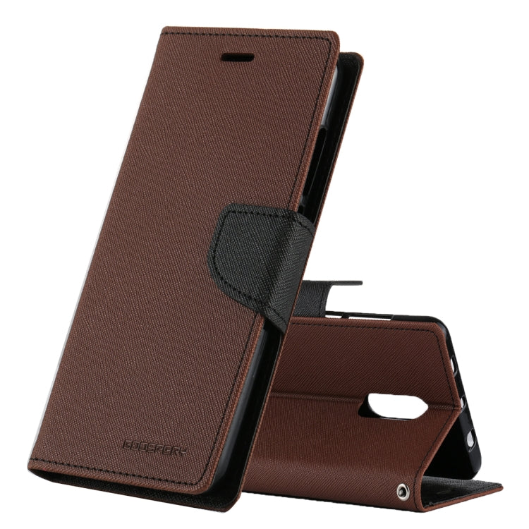 GOOSPERY FANCY DIARY Series for Xiaomi Redmi Note 4 / 4X Cross Texture Horizontal Flip Leather Case with Holder & Card Slots & Wallet