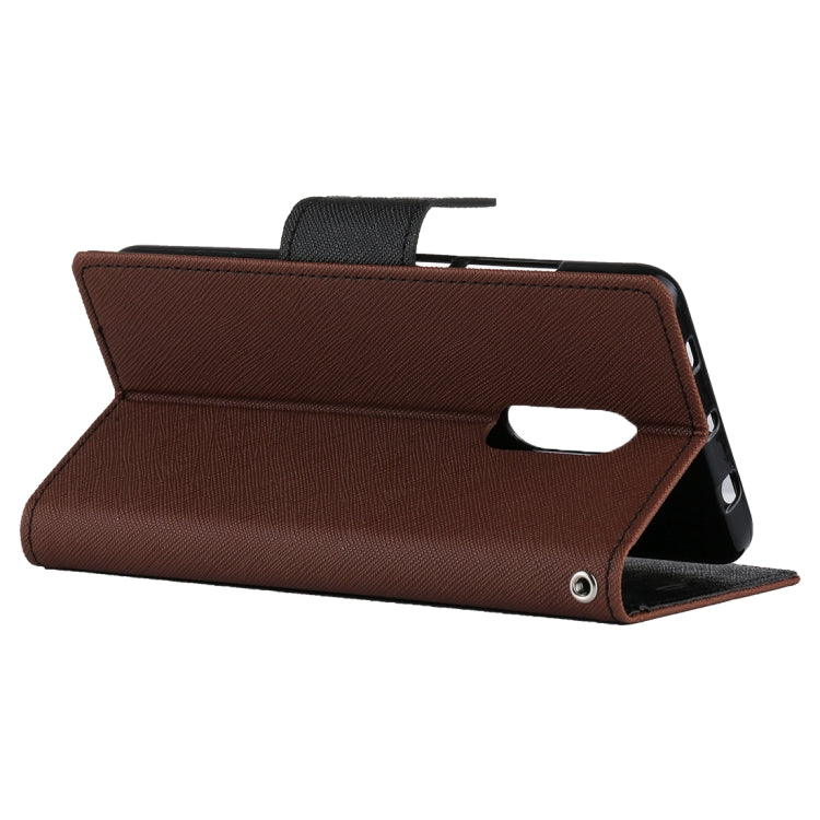 GOOSPERY FANCY DIARY Series for Xiaomi Redmi Note 4 / 4X Cross Texture Horizontal Flip Leather Case with Holder & Card Slots & Wallet