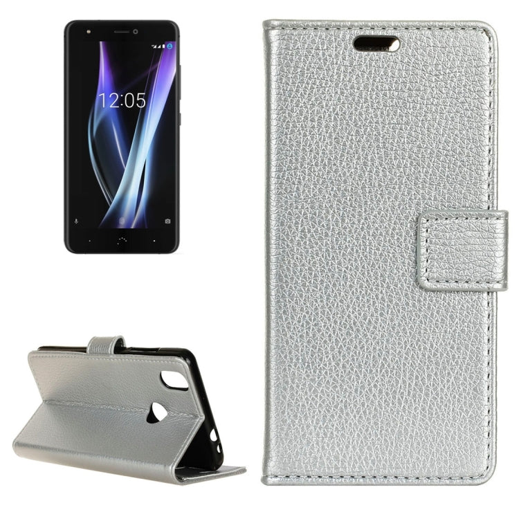 For BQ Aquaris X Pro Litchi Texture Horizontal Flip Leather Case with Holder & Card Slots & Wallet & Photo Frame